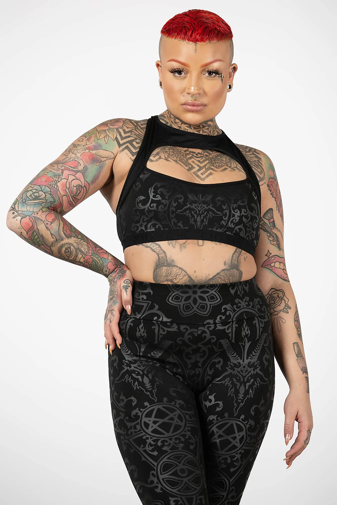 Searchlight Sports Bra sold by Killstar