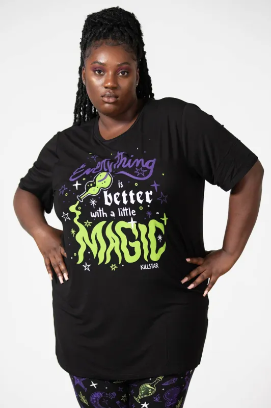 Magic Rest T-Shirt [PLUS] sold by Killstar