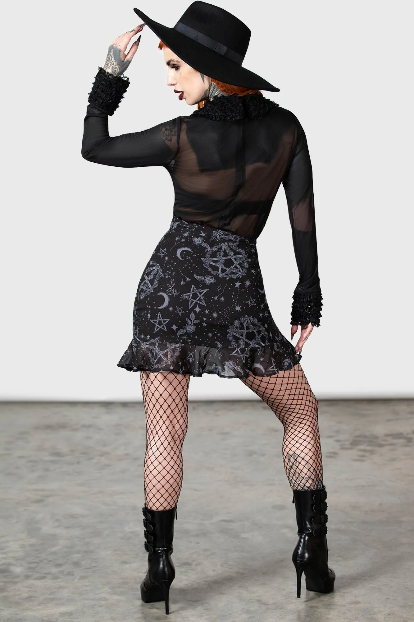 Gretel Mini Skirt sold by Killstar product image thumbnail 4