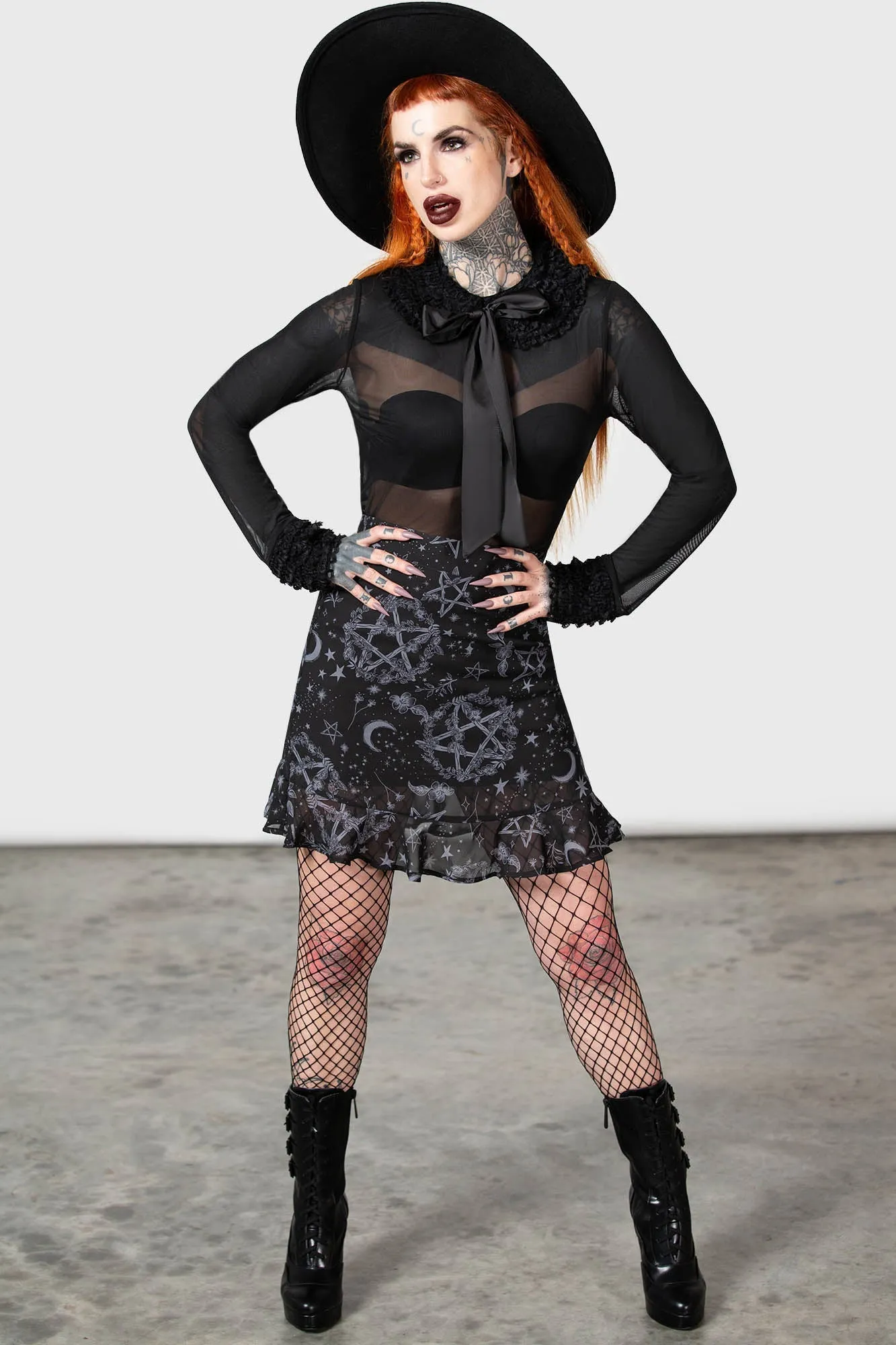 Gretel Mini Skirt sold by Killstar product image thumbnail 3