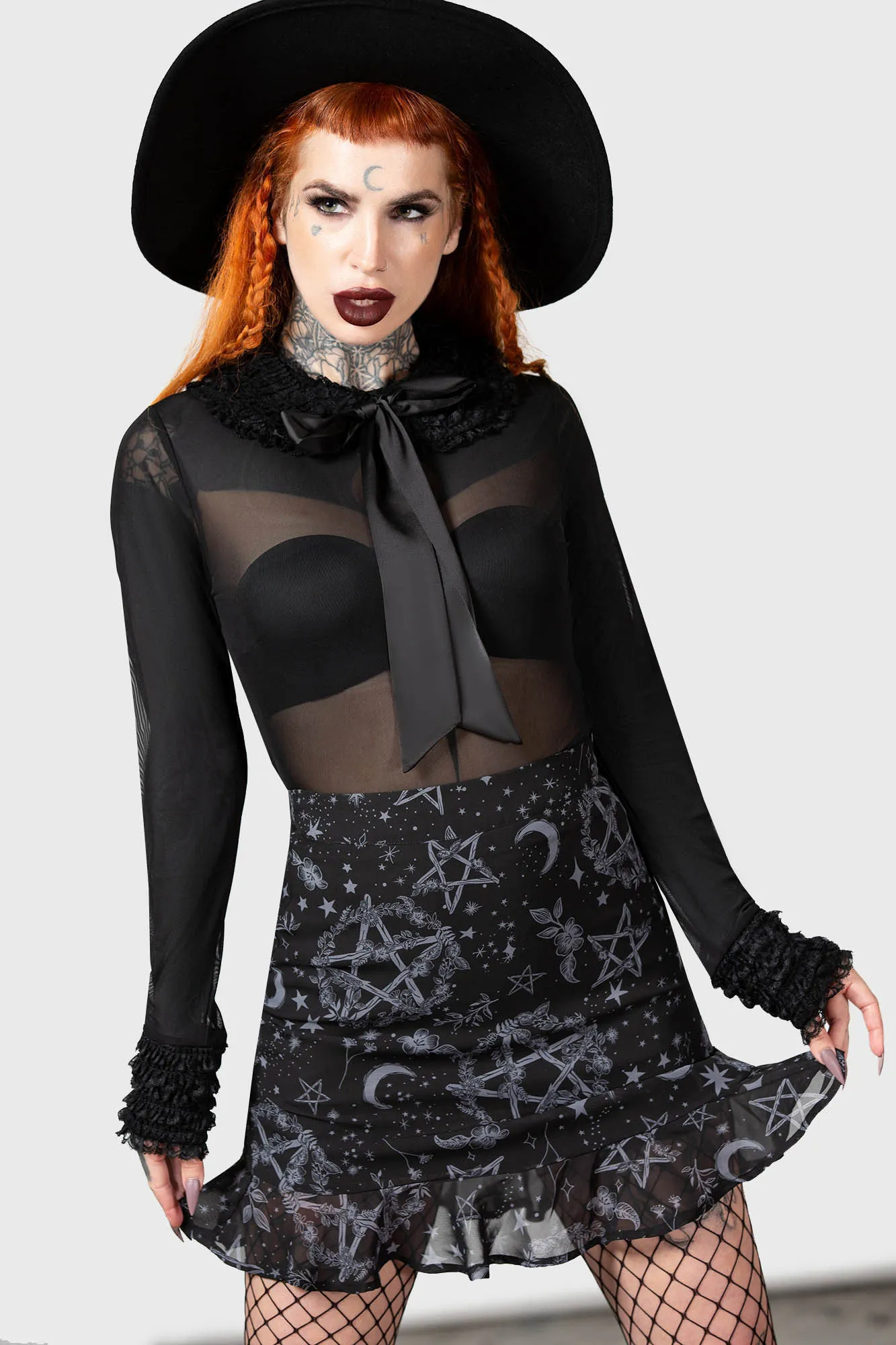 Gretel Mini Skirt sold by Killstar product image thumbnail 2