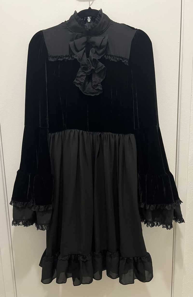 Lost Girl Ruffle Dress Resurrect sold by Killstar product image thumbnail 3