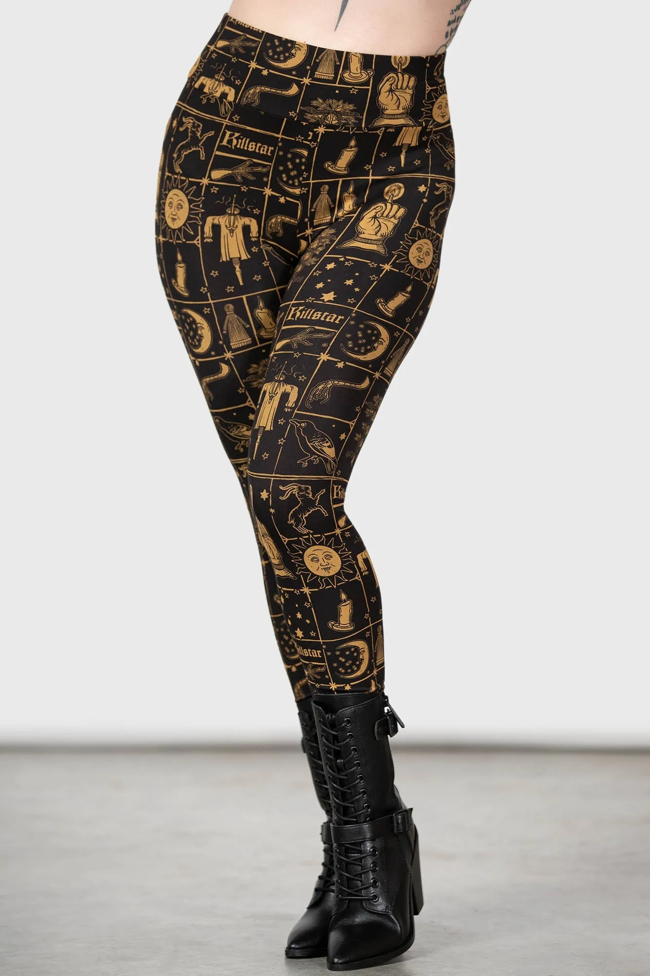 Folk Horror Leggings sold by Killstar