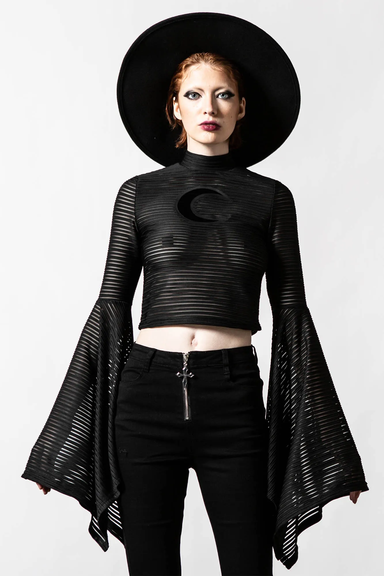 Phases Striped Top sold by Killstar product image thumbnail 4