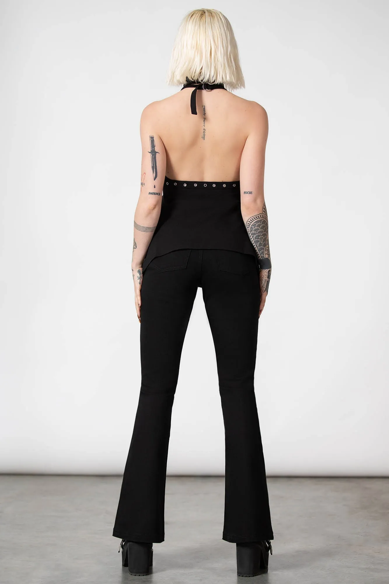 Hardcore Halter Top sold by Killstar product image thumbnail 2