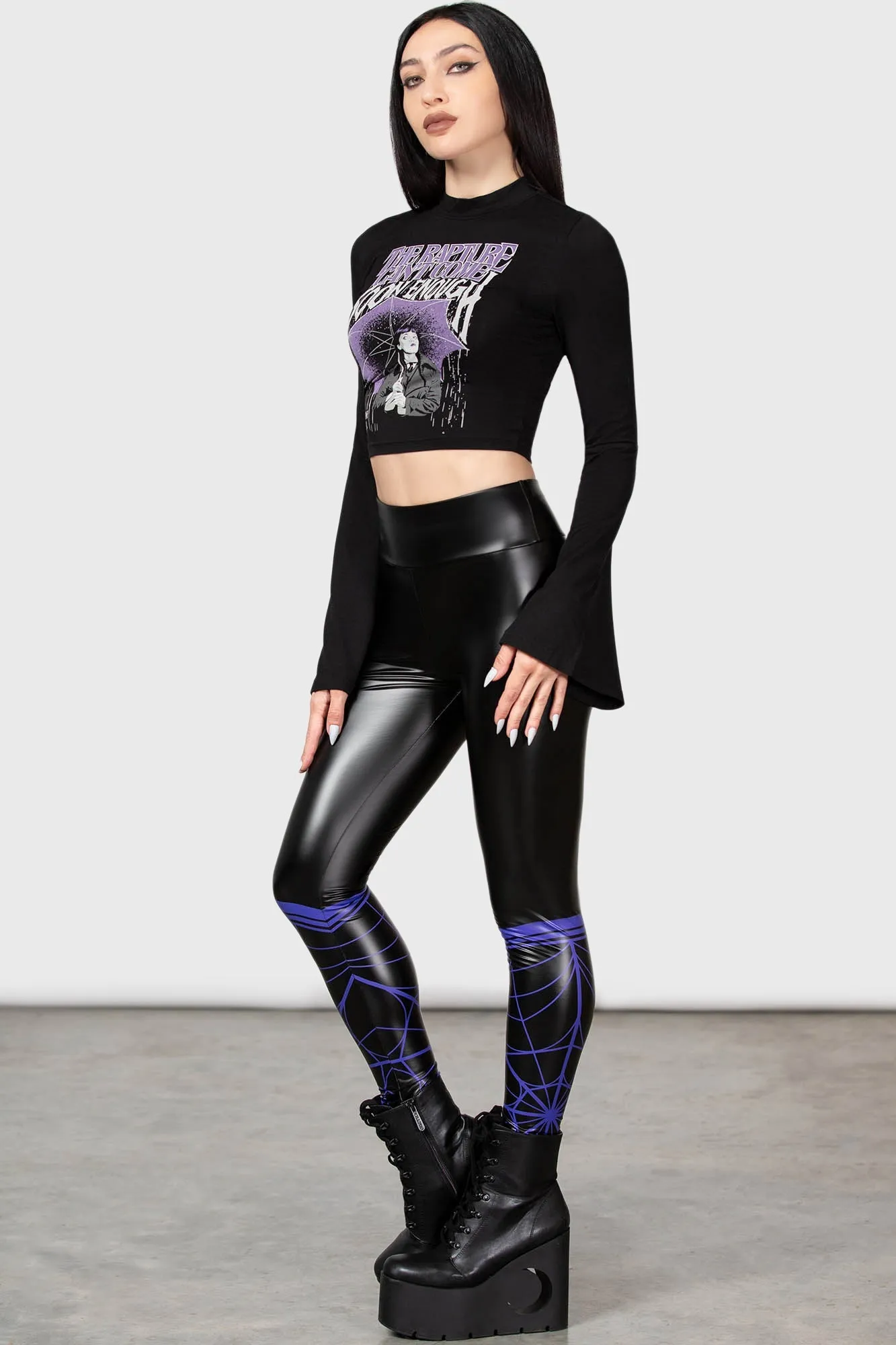 Be Strange Long Sleeve Top sold by Killstar product image thumbnail 4