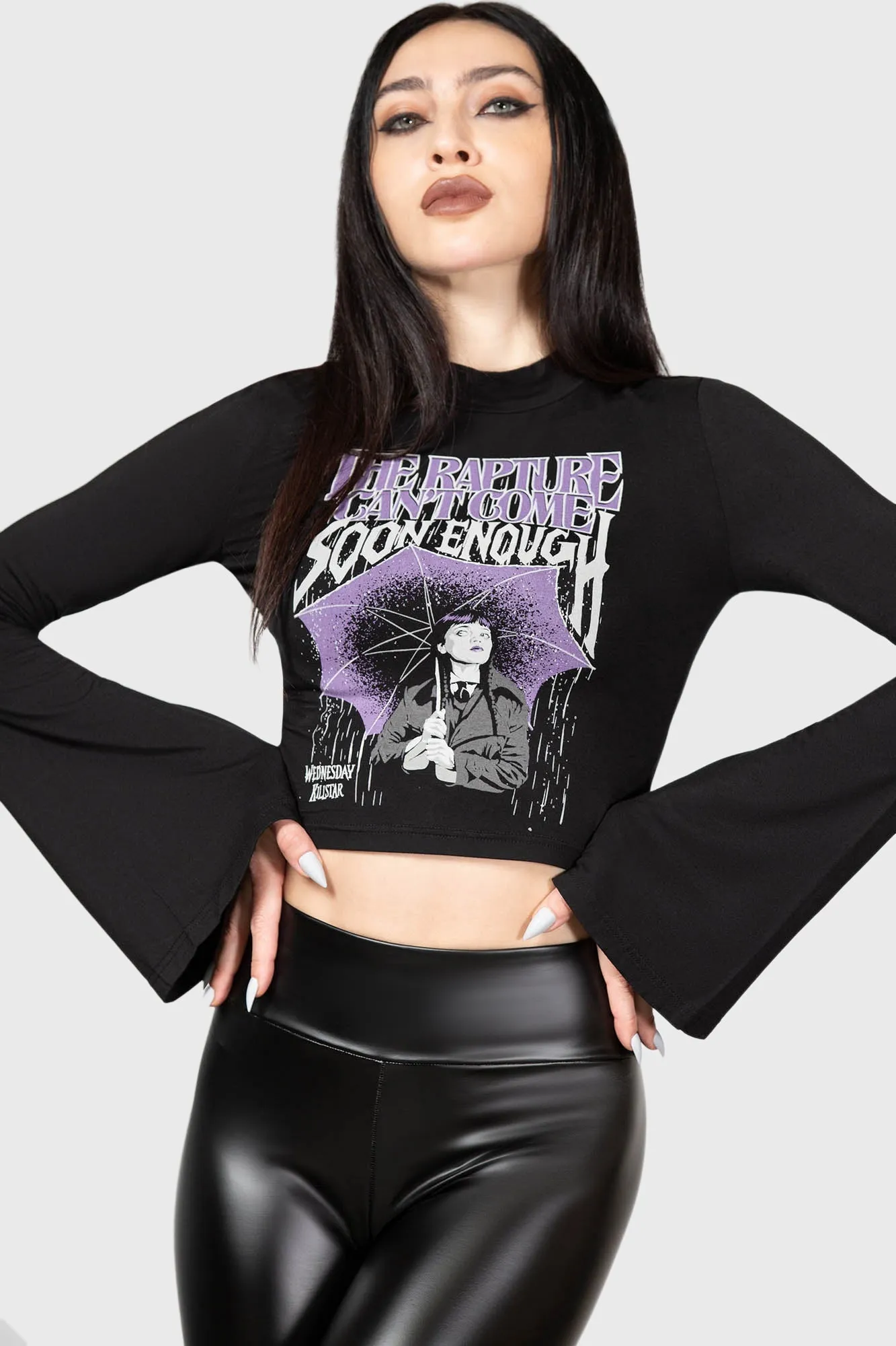 Be Strange Long Sleeve Top sold by Killstar product image thumbnail 5