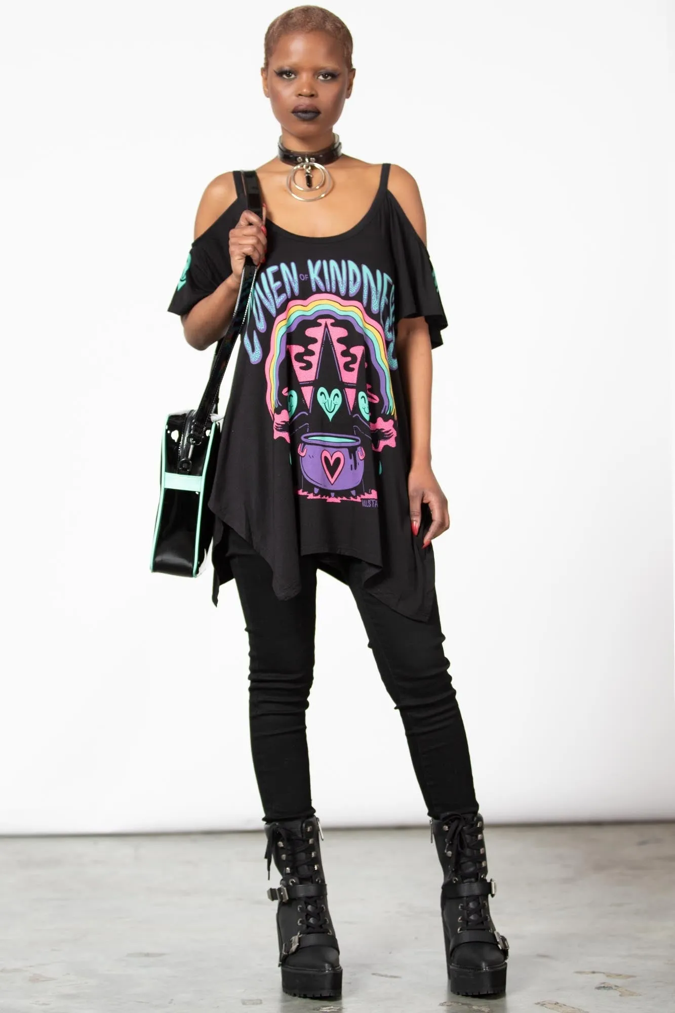 Love Potion Hanky Top sold by Killstar product image thumbnail 3