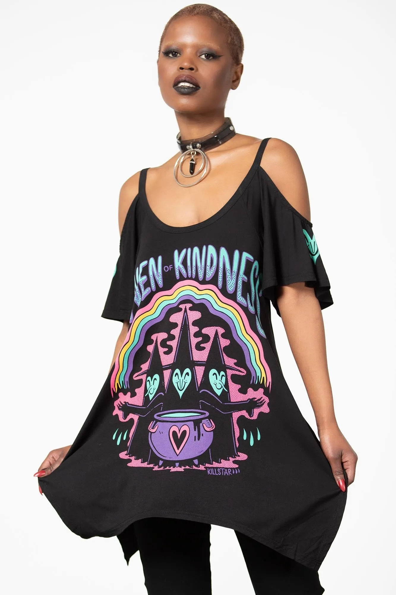 Love Potion Hanky Top sold by Killstar product image thumbnail 2