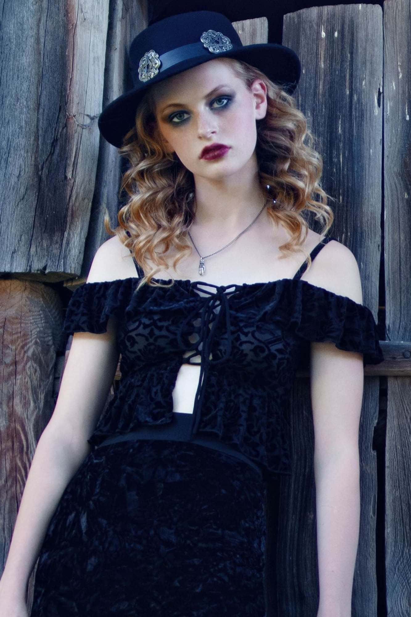 Aimee Bardot Top Resurrect sold by Killstar