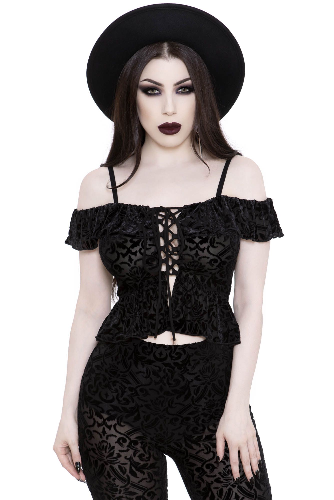 Aimee Bardot Top Resurrect sold by Killstar product image thumbnail 2