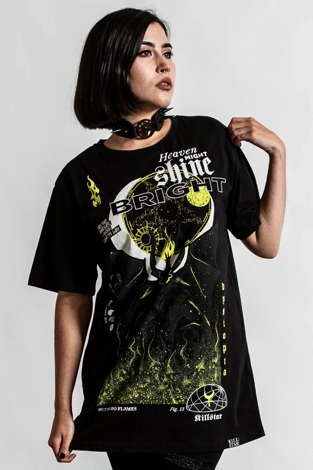 Shine Bright T-Shirt sold by Killstar product image thumbnail 2
