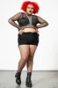 Hellia Fishnet Top [PLUS] sold by Killstar