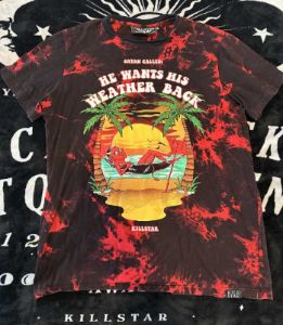 Satan Called T-Shirt [BLOOD] Resurrect sold by Killstar