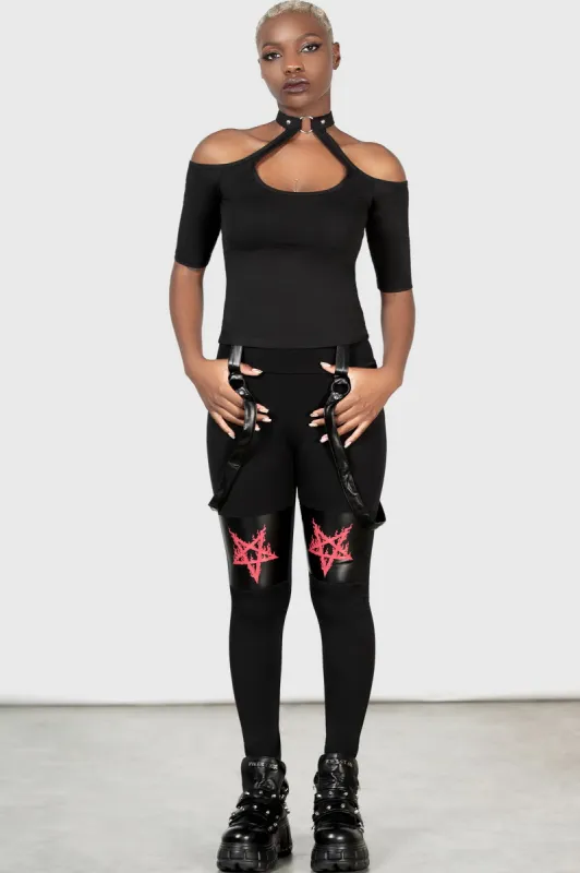 Bloodpact Leggings sold by Killstar