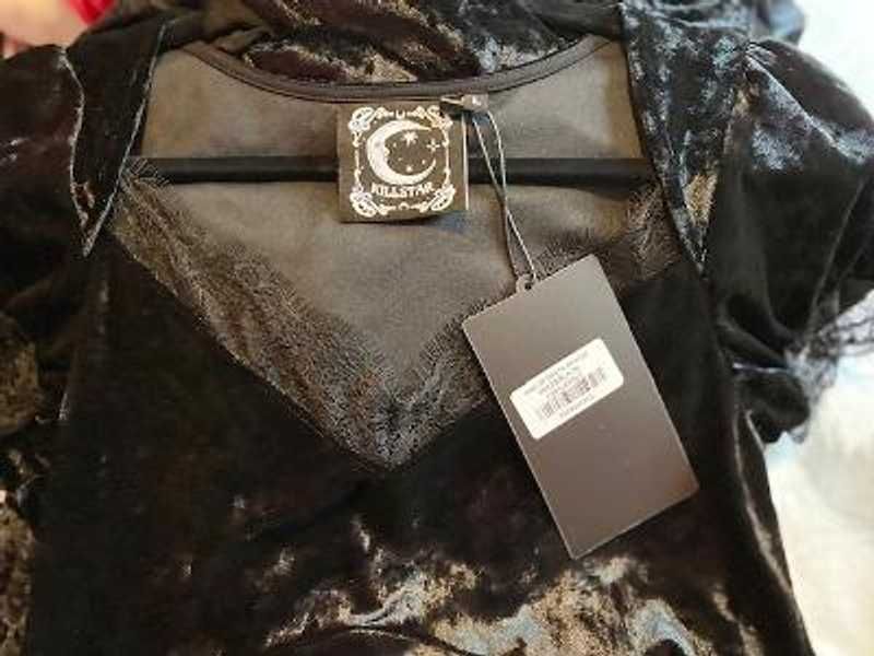 Kiss Of Death Skater Dress Resurrect sold by Killstar product image thumbnail 7