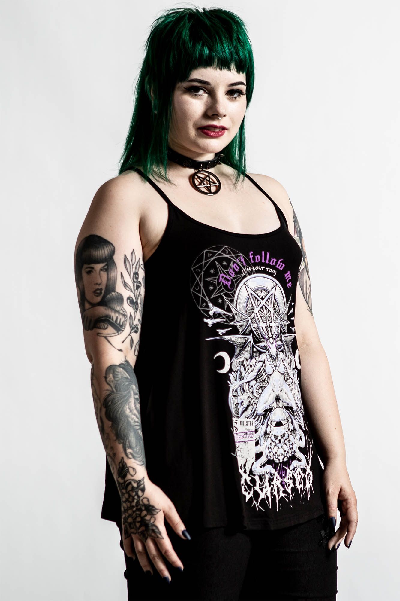 Cursed Mesh Vest Resurrect sold by Killstar product image thumbnail 4