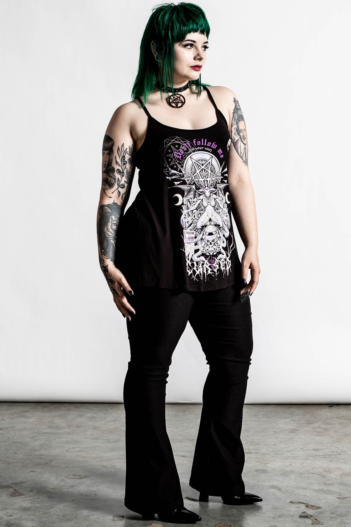 Cursed Mesh Vest Resurrect sold by Killstar product image thumbnail 3