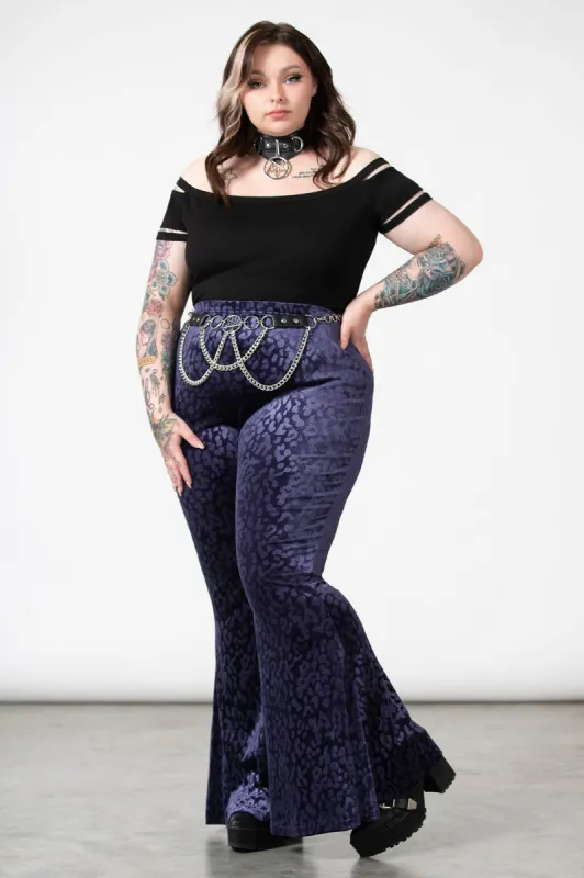 Ferine Bell Bottoms [PLUM] [PLUS] sold by Killstar