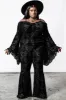 Lucifuge Bell Bottoms [PLUS] sold by Killstar