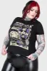 Mistress Of The Morgure Fitted Tee [PLUS] sold by Killstar