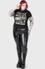 Mistress Of The Morgure Fitted Tee [PLUS] sold by Killstar