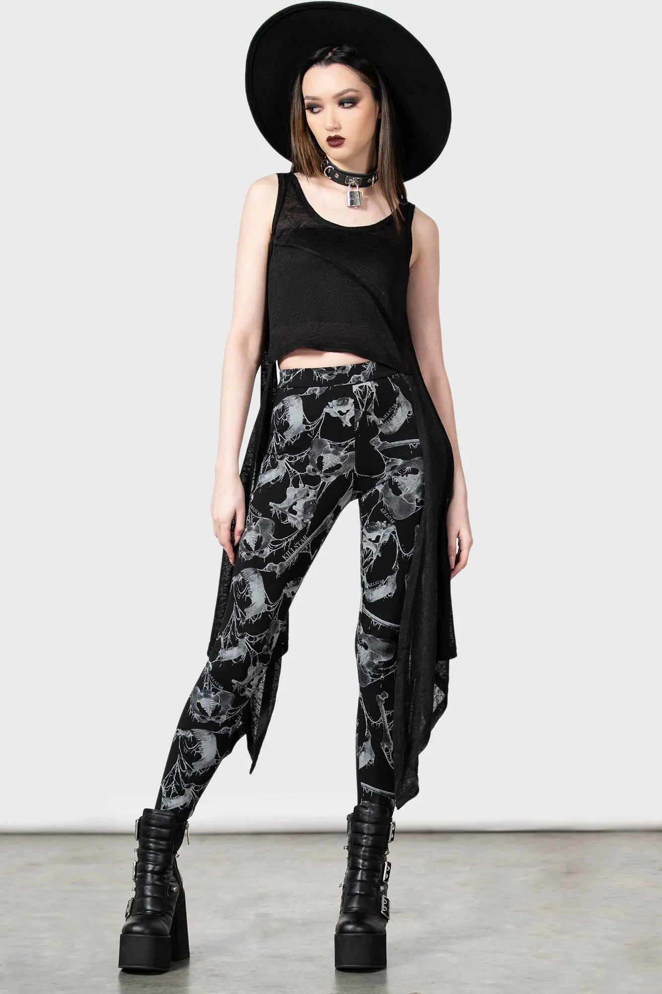 Mandeble Leggings - Resurrect sold by Killstar product image thumbnail 4