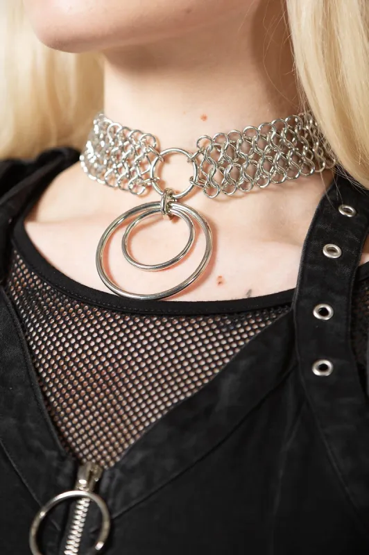 Hyperchain O-Ring Choker Resurrect sold by Killstar