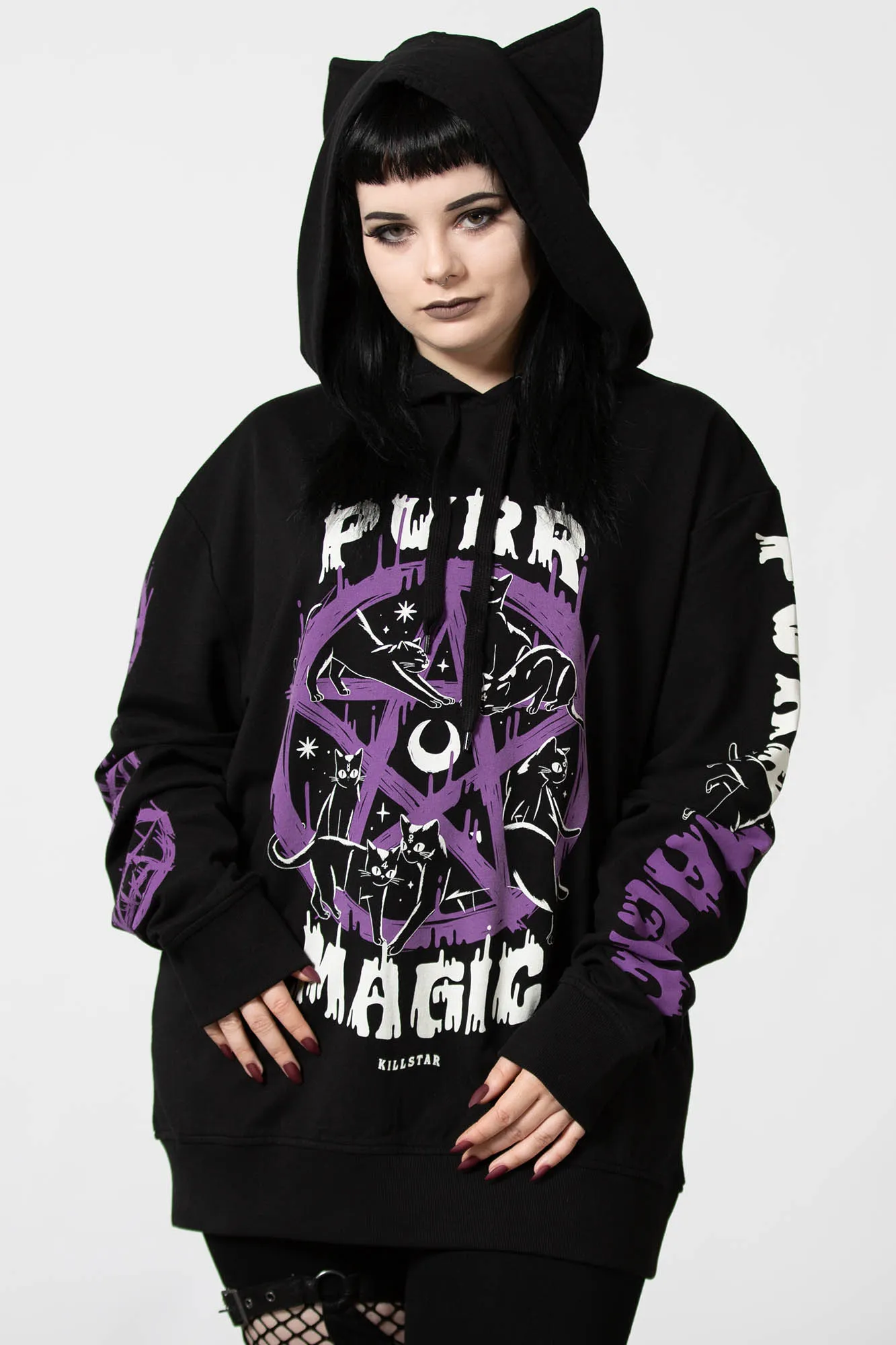 Purr Magic Kitty Hood - Resurrect sold by Killstar