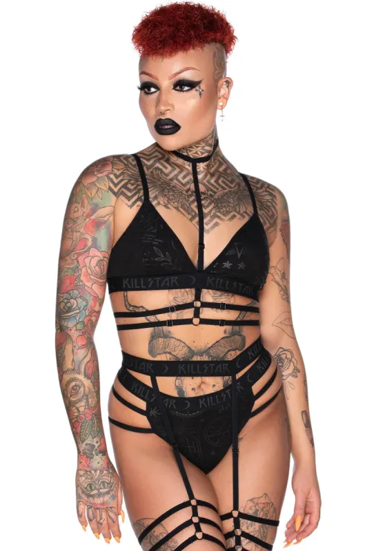 Hex Club Bralet sold by Killstar