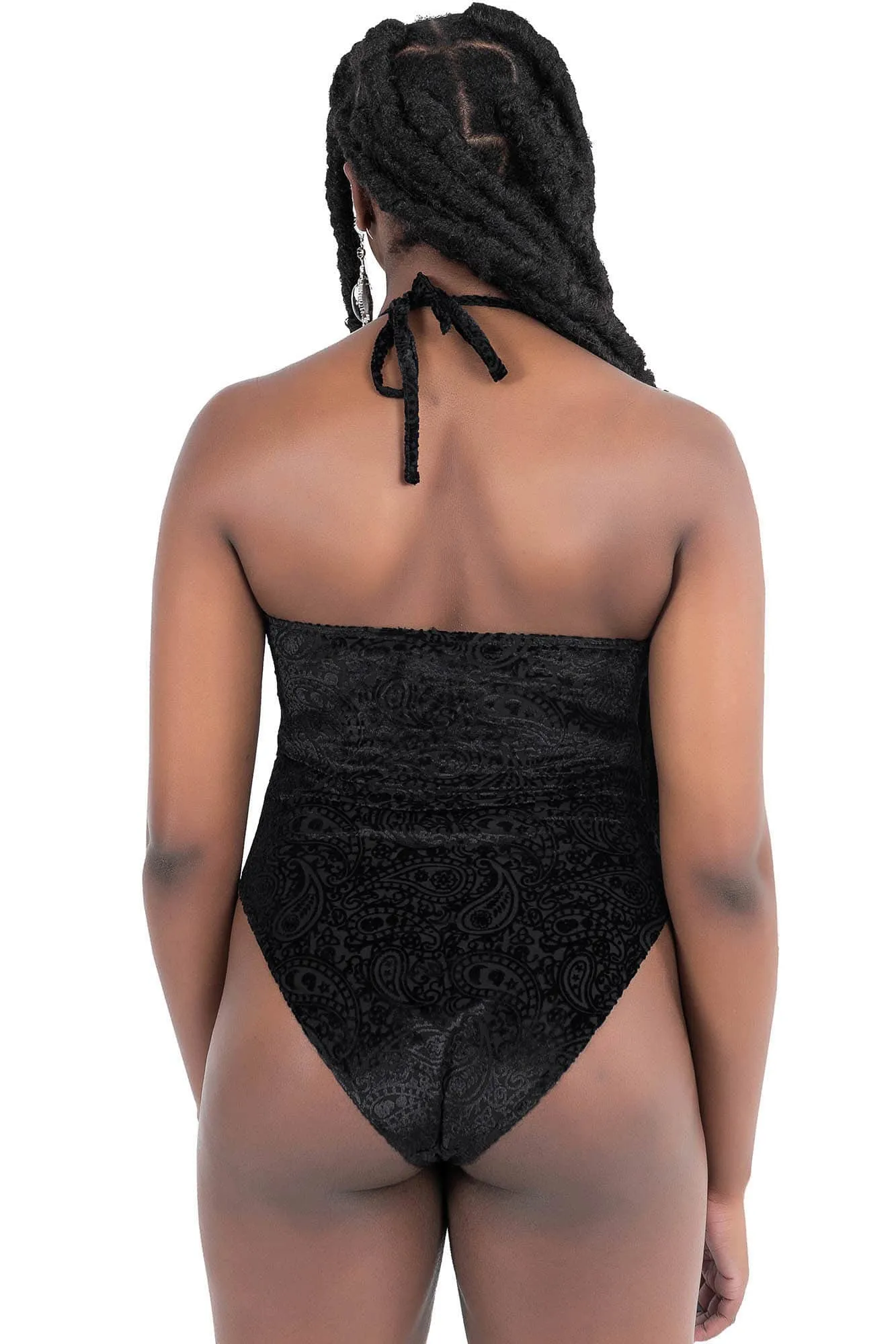 Midnyte Velvet Bodysuit sold by Killstar product image thumbnail 4
