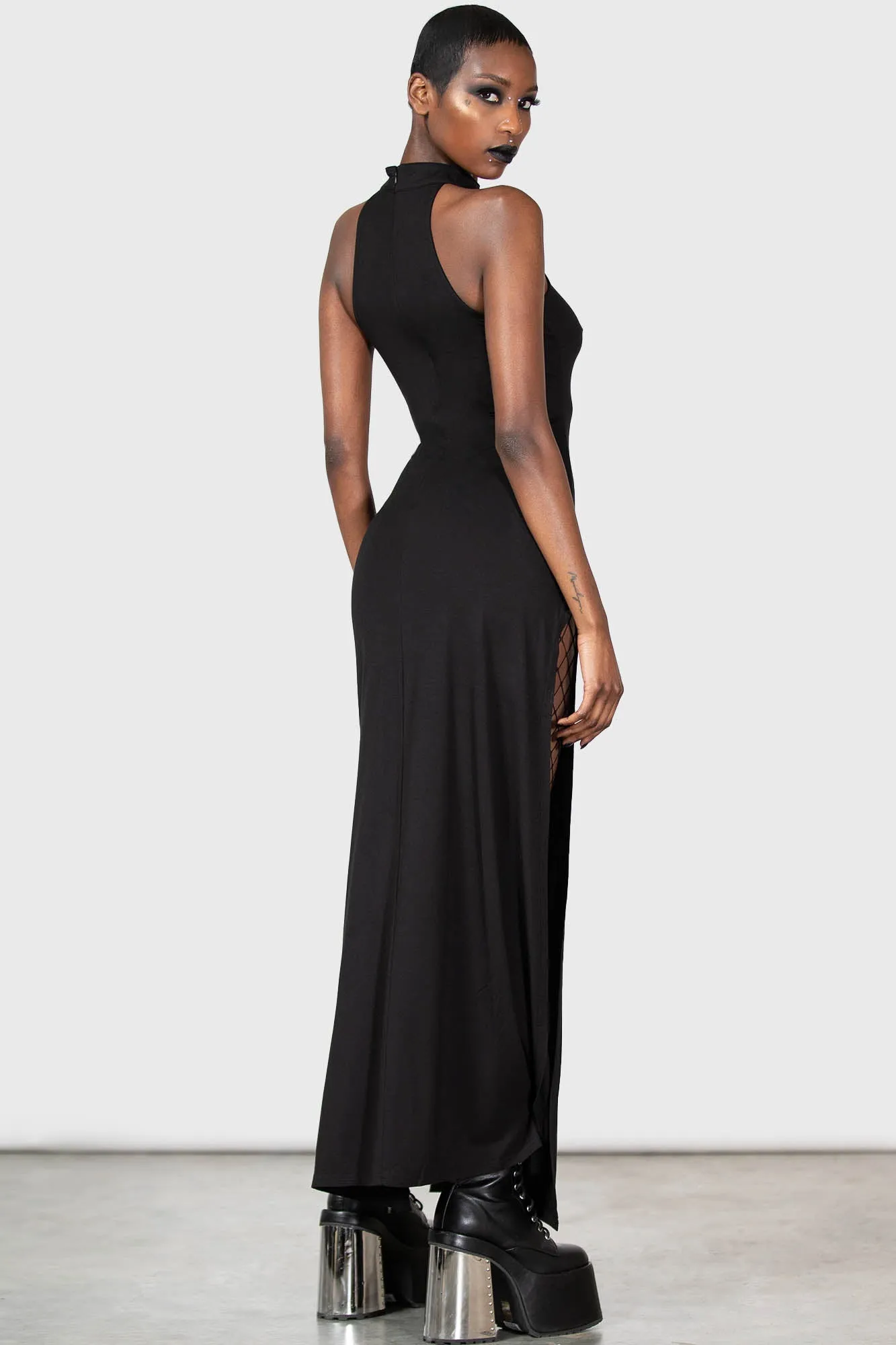 Under Queen Maxi Dress sold by Killstar product image thumbnail 4