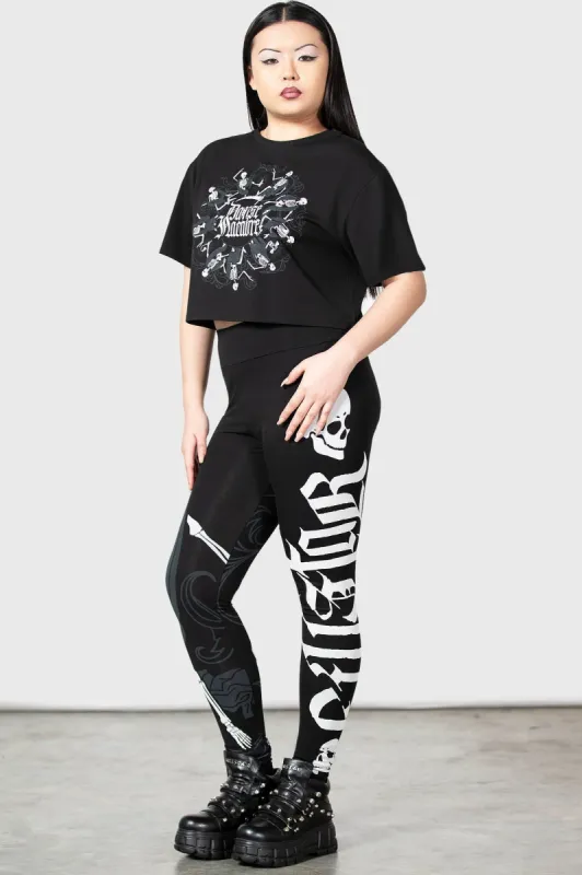 Danse Macabre Leggings sold by Killstar