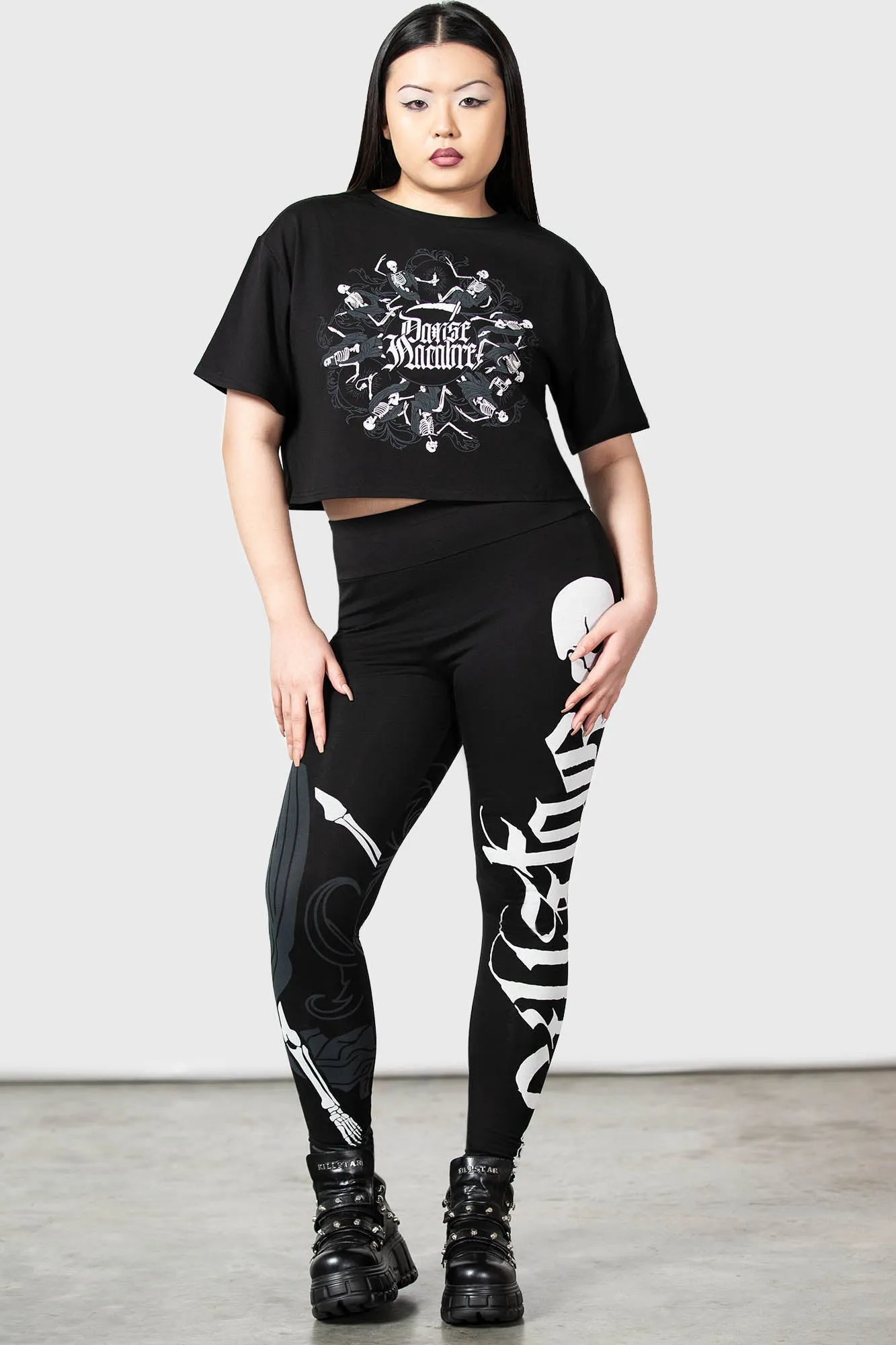 Danse Macabre Leggings sold by Killstar product image thumbnail 3