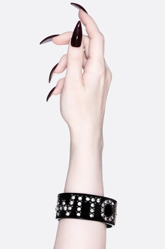 Witch Crystal Cuff sold by Killstar