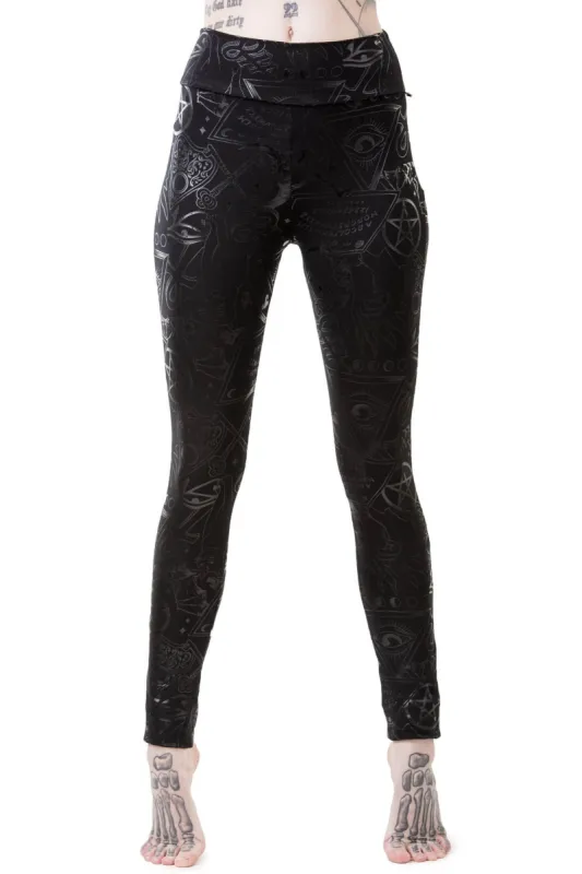 Grave Girl Leggings [B] Resurrect sold by Killstar