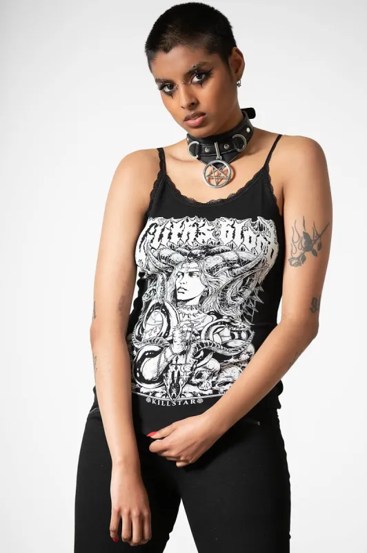 Lilith's Blood Cami Top sold by Killstar