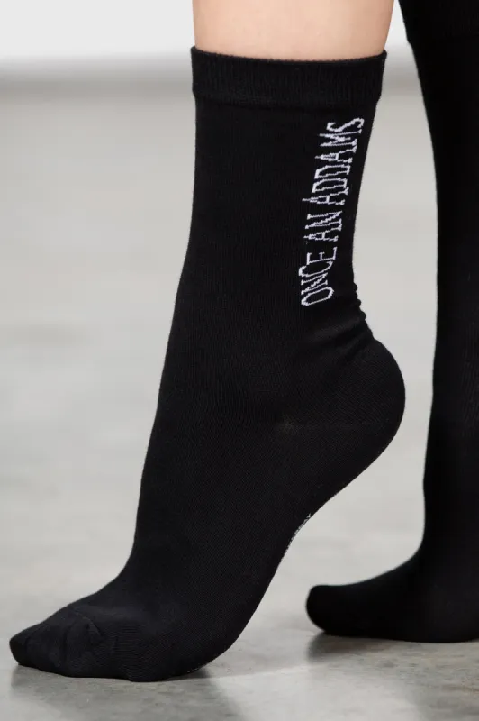 Sharpen Hatchets Ankle Socks made by Killstar