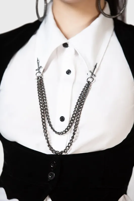 Invocation Collar Pin sold by Killstar