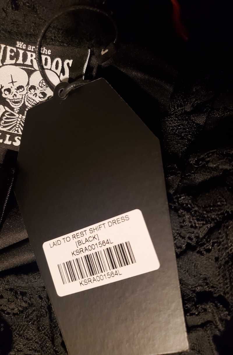 Laid To Rest Shift Dress Resurrect sold by Killstar product image thumbnail 7