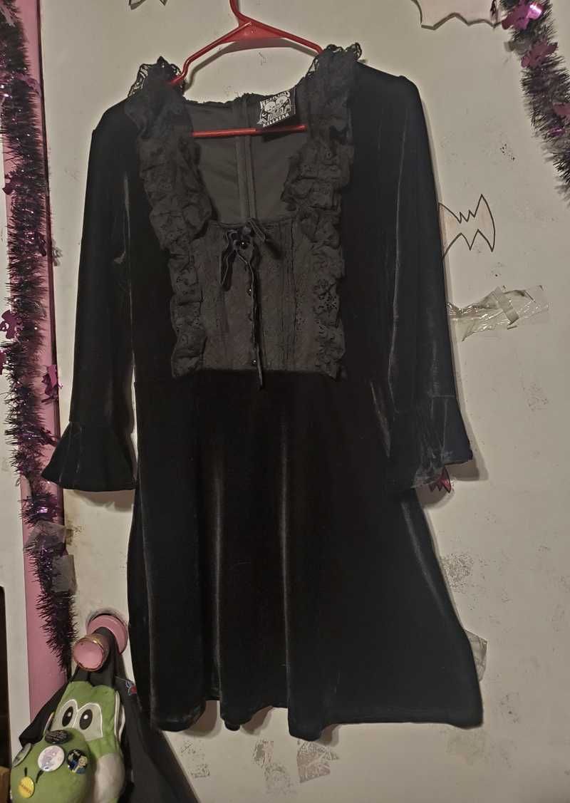 Laid To Rest Shift Dress Resurrect sold by Killstar product image thumbnail 6