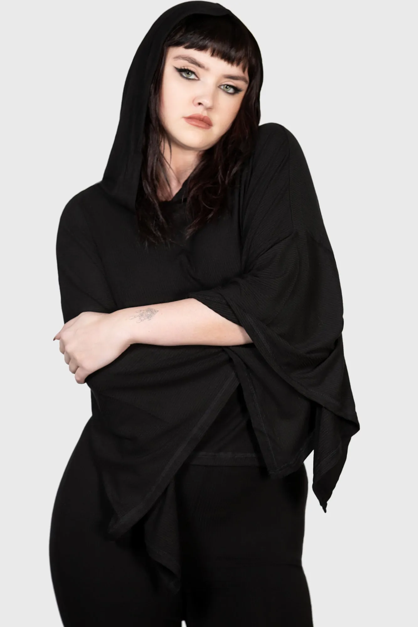 No Sleep Lounge Hoodie sold by Killstar product image thumbnail 3