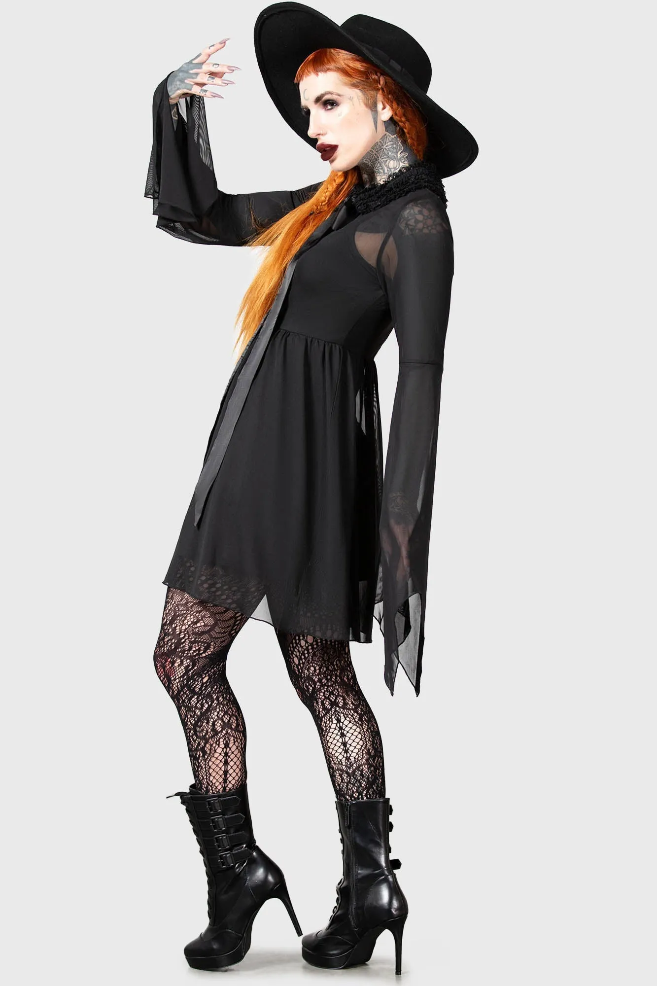 Hallows Dress sold by Killstar product image thumbnail 5