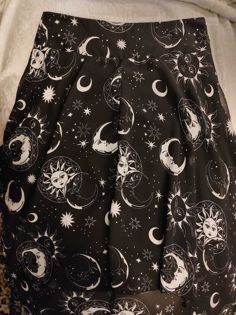 Astral Light Maxi Skirt Resurrect sold by Killstar product image thumbnail 4