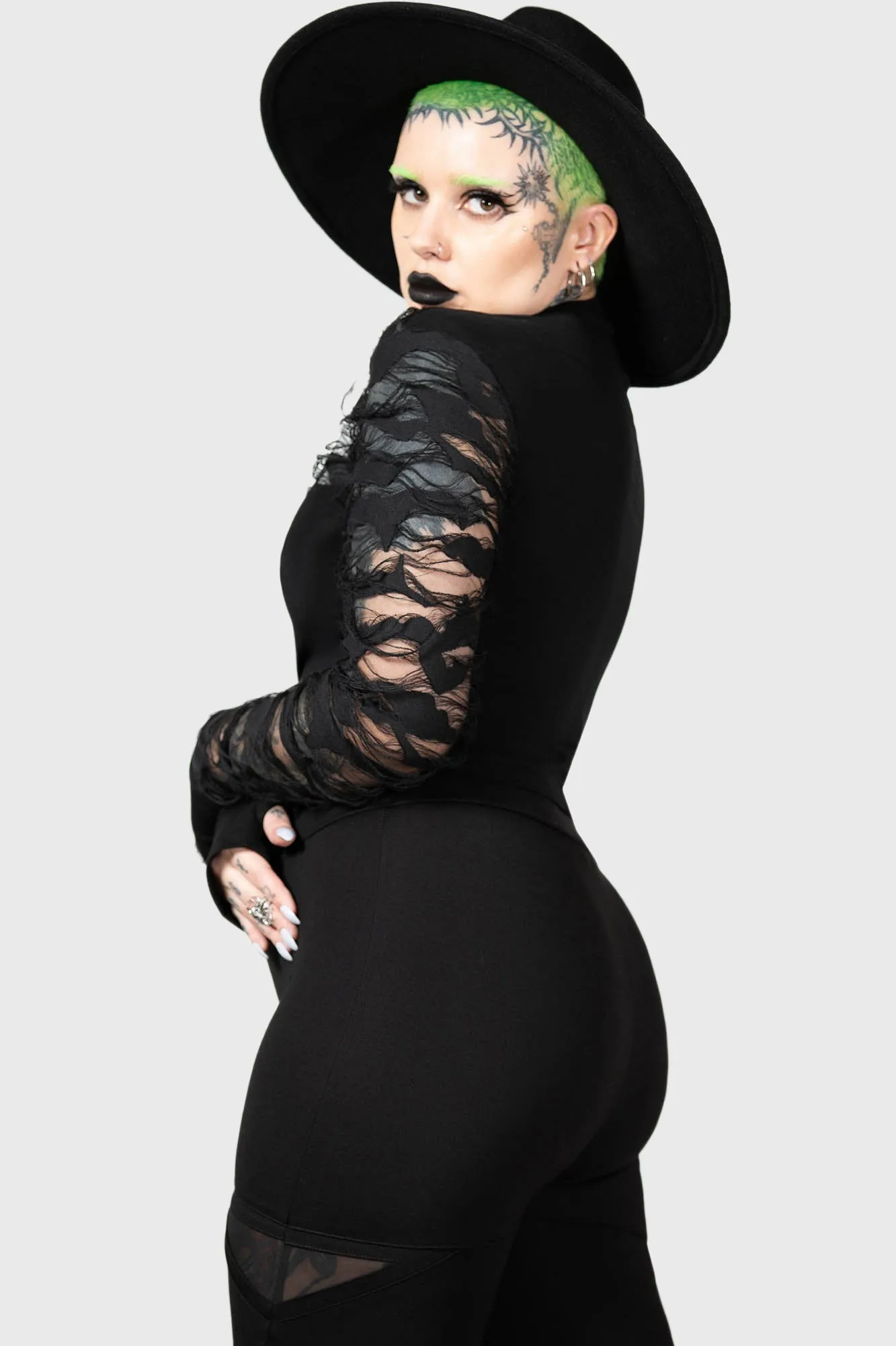 Willa Long Sleeve Top sold by Killstar product image thumbnail 4