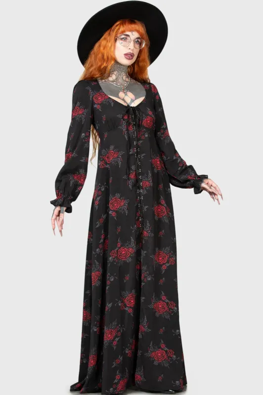 Hail Pandora Maxi Dress sold by Killstar