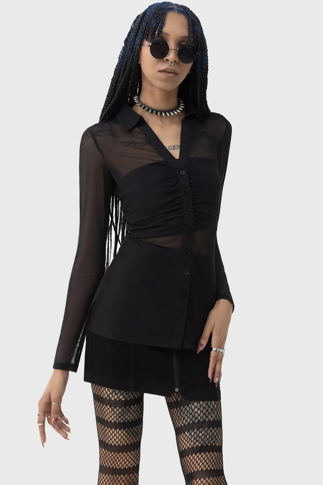 After The After Mesh Shirt sold by Killstar product image thumbnail 2