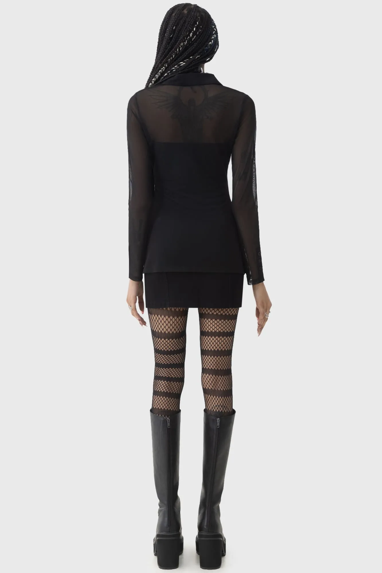 After The After Mesh Shirt sold by Killstar product image thumbnail 5