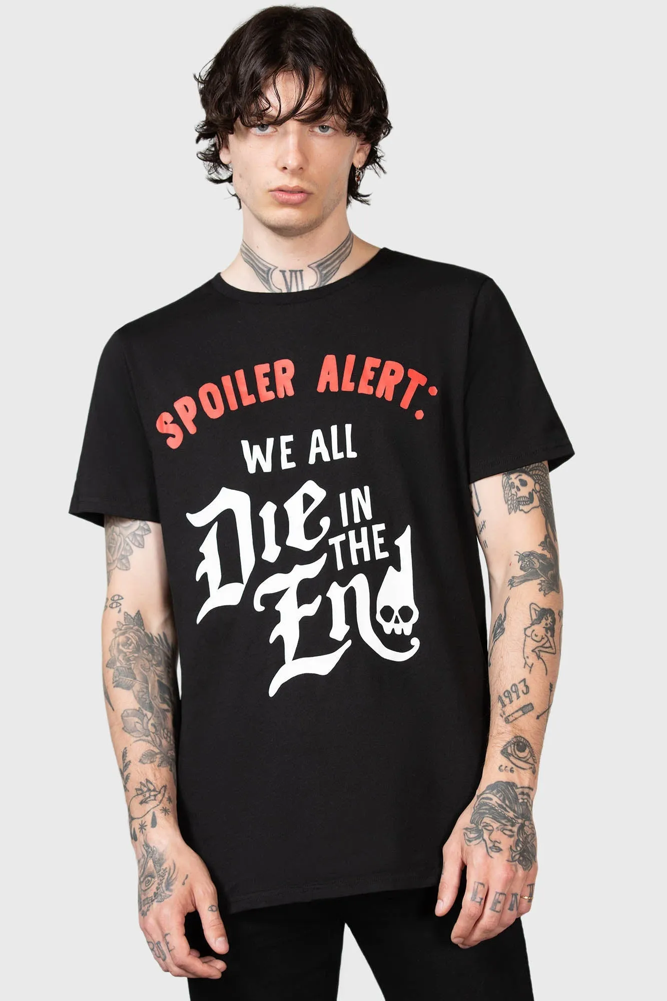Spoiler T-Shirt sold by Killstar product image thumbnail 4