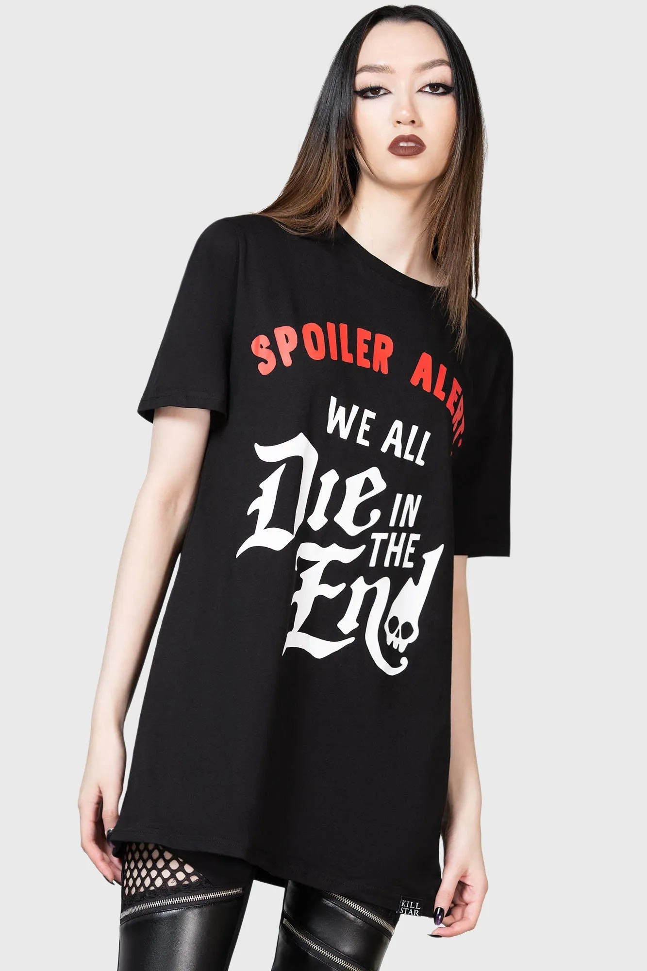 Spoiler T-Shirt sold by Killstar product image thumbnail 5